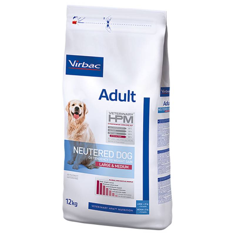 Virbac Veterinary HPM Adult Dog Neutered Large & Medium - 12 kg von Virbac