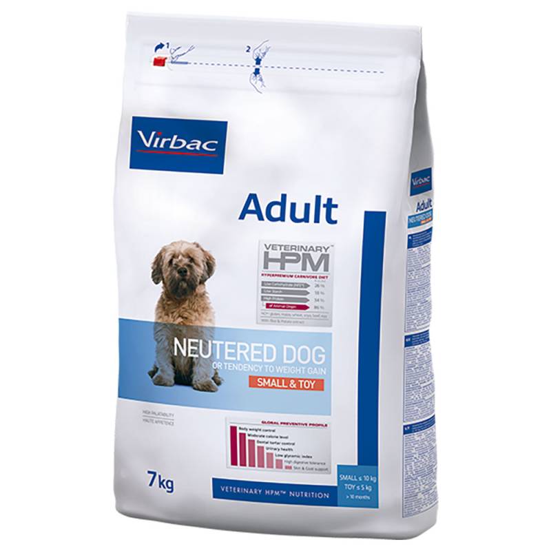 Virbac Veterinary HPM Adult Dog Neutered Small & Toy - 7 kg von Virbac