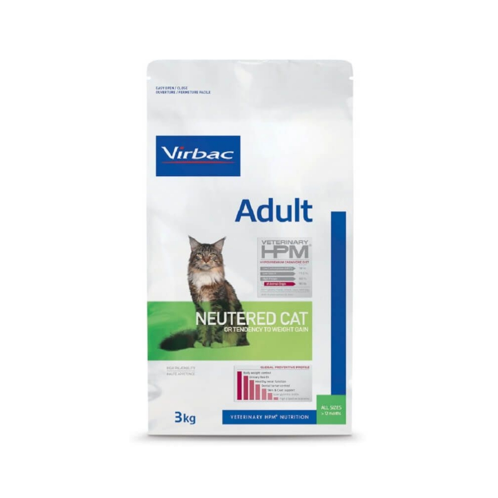 Virbac Veterinary HPM Adult Lachs Neutered & Entire Cat - 3 kg Virbac Veterinary HPM Adult Lachs Neutered & Entire Cat - 3 kg von Virbac