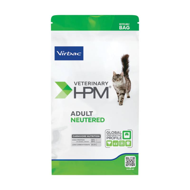 Virbac Veterinary HPM Adult Neutered Cat - 3 kg von Virbac