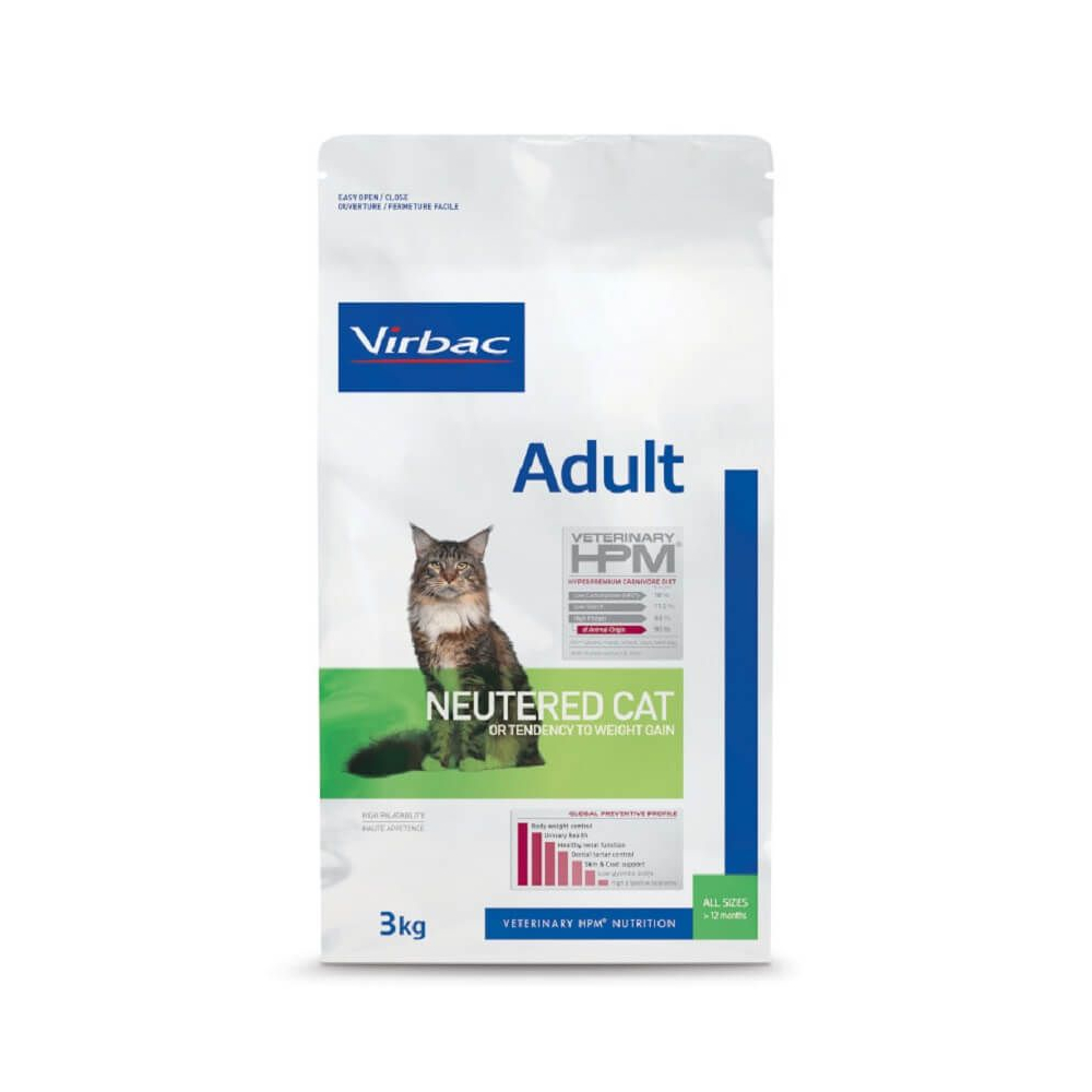 Virbac Veterinary HPM Adult Neutered Cat - 3 kg von Virbac