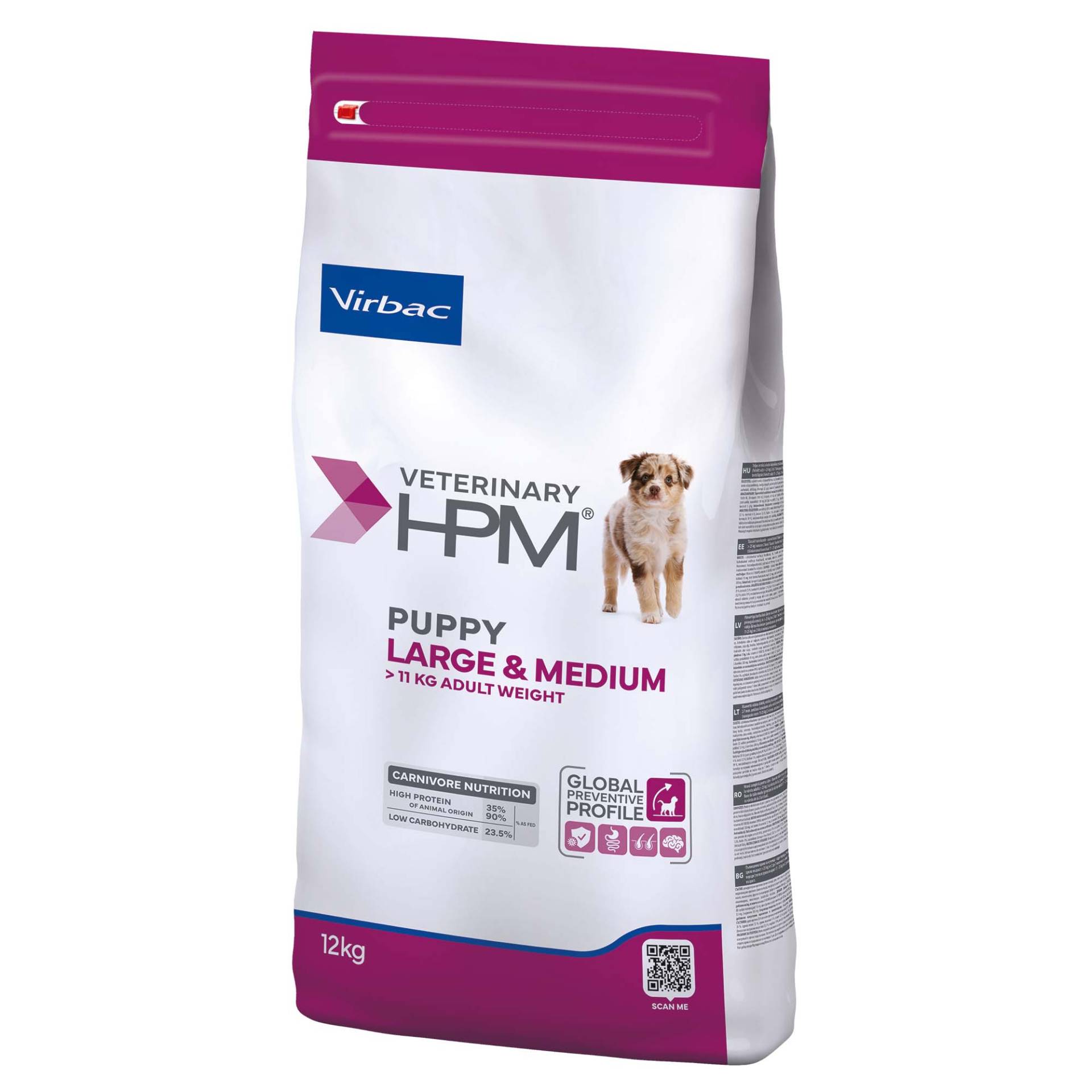 Virbac Veterinary HPM Baby Dog Large & Medium - 12 kg von Virbac
