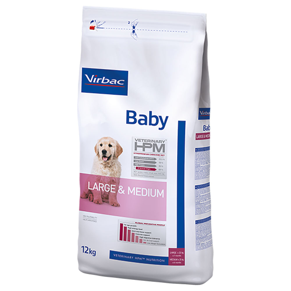 Virbac Veterinary HPM Baby Dog Large & Medium - 12 kg von Virbac