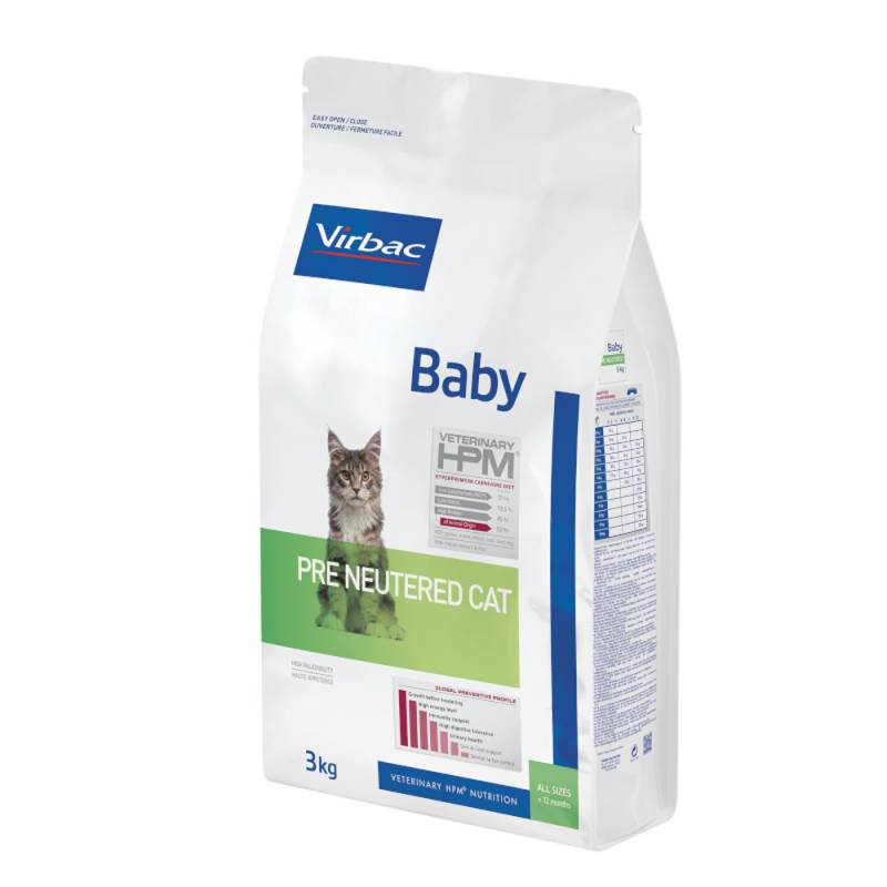 Virbac Veterinary HPM Baby Pre-Neutered Cat - 3 kg von Virbac