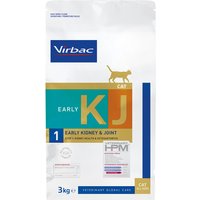 Virbac Veterinary HPM Cat KJ1 Early Kidney & Joint Support - 2 x 3 kg von Virbac
