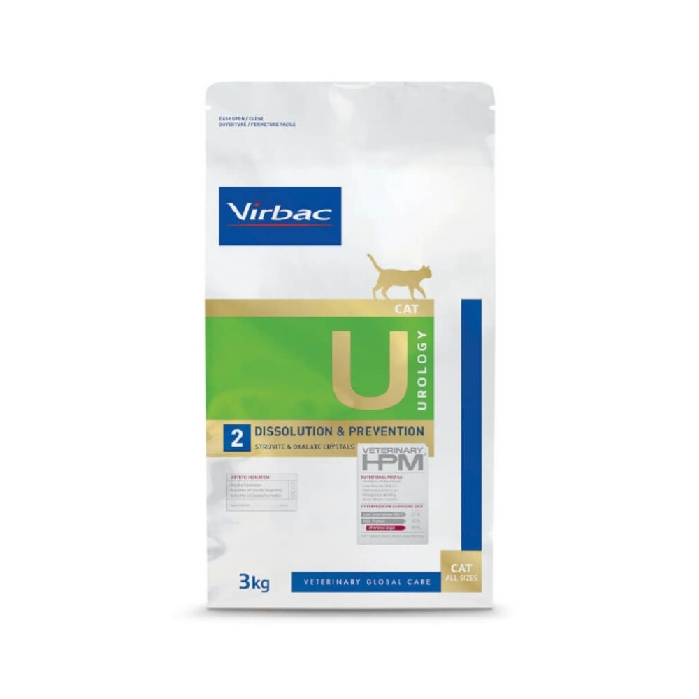 Virbac Veterinary HPM Cat Urology Dissolution & Prevention U2 - 3 kg Virbac Veterinary HPM Cat Urology Dissolution & Prevention U2 - 3 kg von Virbac