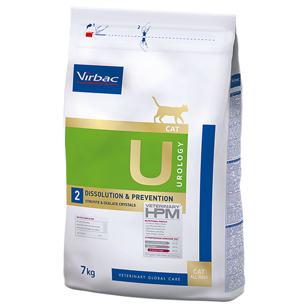 Virbac Veterinary HPM Cat Urology Dissolution & Prevention U2 - 7 kg von Virbac