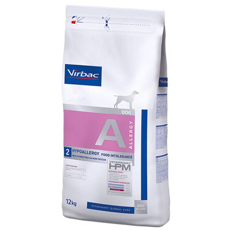 Virbac Veterinary HPM Dog Allergy A2 - Sparpaket: 2 x 12 kg von Virbac