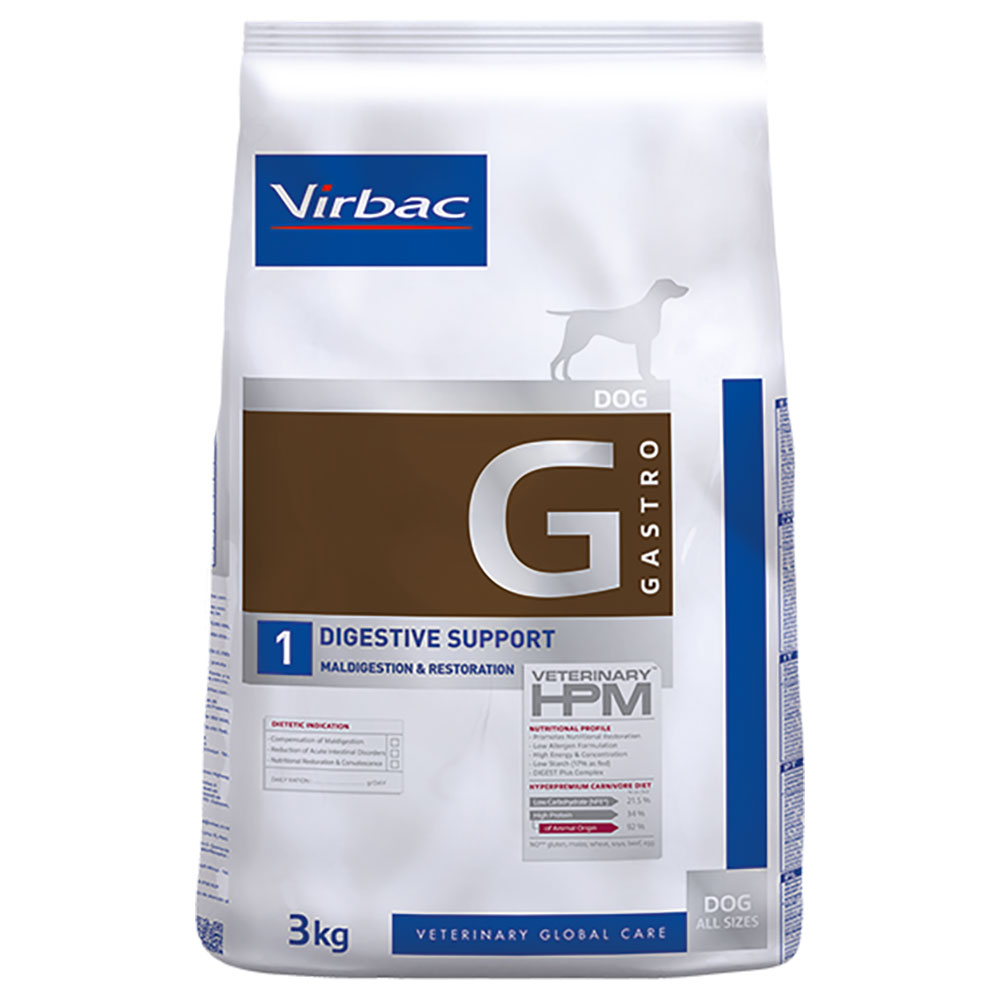 Virbac Veterinary HPM Dog Gastro Digestive Support G1 - 12 kg von Virbac