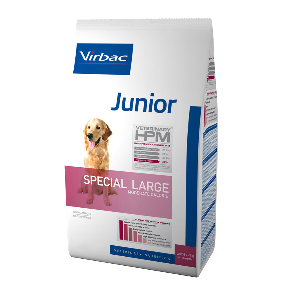 Virbac Veterinary HPM Junior Dog Special Large - 12 kg von Virbac
