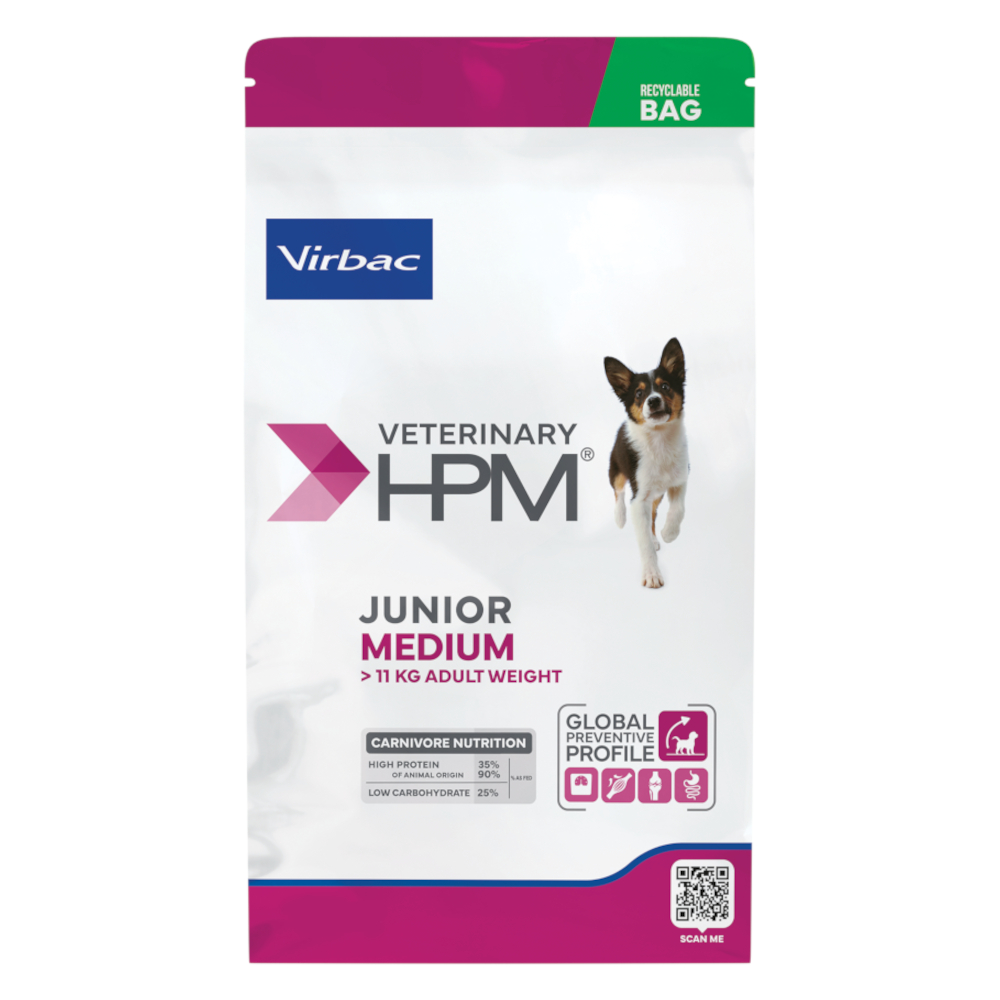 Virbac Veterinary HPM Junior Dog Special Medium - Sparpaket: 2 x 12 kg Virbac Veterinary HPM Junior Dog Special Medium - Sparpaket: 2 x 12 kg von Virbac
