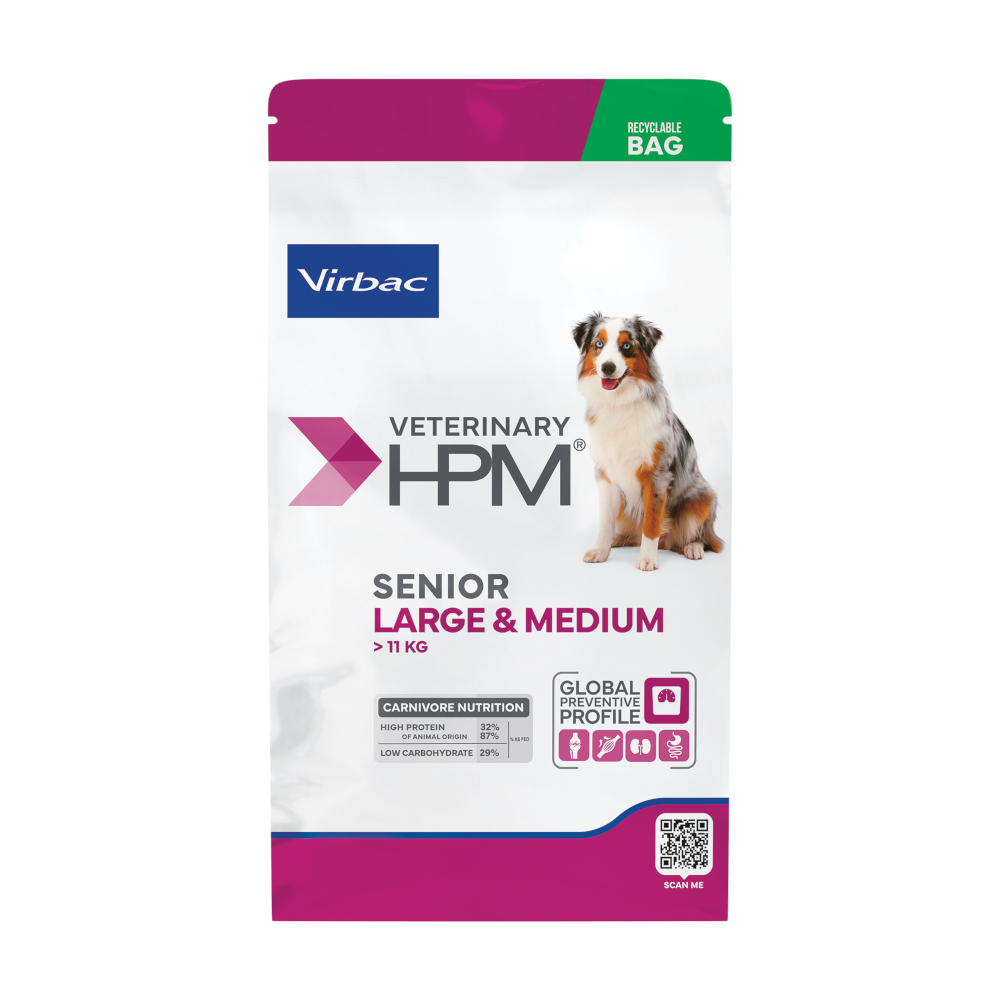 Virbac Veterinary HPM Senior Dog Large & Medium - 12 kg von Virbac