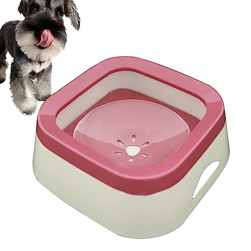 Auslaufsicherer Wassernapf für Haustiere - Slow Water Feeder Bowl | Abnehmbares Design-Fütterungsgerät für Hunde, Katzen und andere Kleintiere Virtcooy von Virtcooy