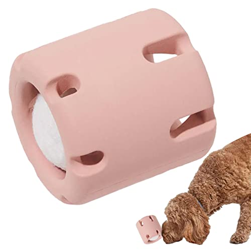 Virtcooy Hunde-Tennis-Tumble-Spielzeug | Interaktives Hundespielzeug aus Naturkautschuk | Bissfestes Hunde-Puzzle-Ball-Spielzeug für Indoor-Hundespielzeug Hundezähne Kauspielzeug von Virtcooy