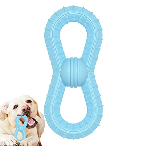 Virtcooy Robustes Hundespielzeug,Puppy Zahnbürste Saubere Zähne Interaktives Spielzeug | Toughest Natural TRP Dog Interaktives Hundespielzeug für Hunde, Zahnreinigungs-Snacks für Hunde großer von Virtcooy