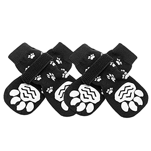 Virtcooy Rutschfeste Socken für Hunde und Katzen – rutschfest – rutschfest mit Befestigung, weicher Schutz von Virtcooy