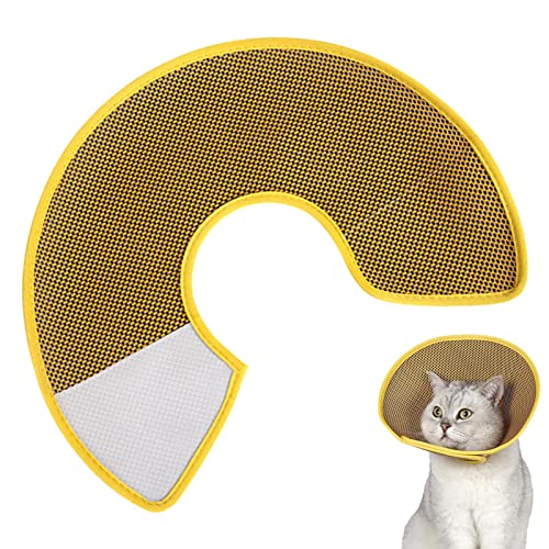 Katzen-Erholungshalsband, Stoppt Das Lecken, Verstellbare Hundekegel, Bequemes Katzen-Nackenkissen, Katzen-Kegelhalsband Weich, Genesungs-Haustier-Kegel-E-Halsband Für Katzen, Welpen, Kaninchen Katzen-Erholungshalsband, Stoppt Das Lecken, Verstellbare Hundekegel, Bequemes Katzen-Nackenkissen, Katzen-Kegelhalsband Weich, Genesungs-Haustier-Kegel-E-Halsband Für Katzen, Welpen, Kaninchen von Visiblurry