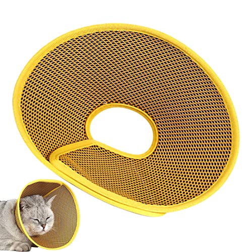 Katzen-Erholungshalsband, Stoppt Das Lecken, Verstellbare Hundekegel, Bequemes Katzen-Nackenkissen, Katzen-Kegelhalsband Weich, Genesungs-Haustier-Kegel-E-Halsband Für Katzen, Welpen, Kaninchen Katzen-Erholungshalsband, Stoppt Das Lecken, Verstellbare Hundekegel, Bequemes Katzen-Nackenkissen, Katzen-Kegelhalsband Weich, Genesungs-Haustier-Kegel-E-Halsband Für Katzen, Welpen, Kaninchen von Visiblurry