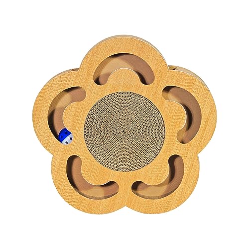 Katzenkratzpads,Katzenkratzbaum aus Pappe mit Katzenminze | Wellpappe-Katzenkratzbox in Mehreren Formen lindert Langeweile und hält Katzen gesund Visiblurry Katzenkratzpads,Katzenkratzbaum aus Pappe mit Katzenminze | Wellpappe-Katzenkratzbox in Mehreren Formen lindert Langeweile und hält Katzen gesund Visiblurry von Visiblurry
