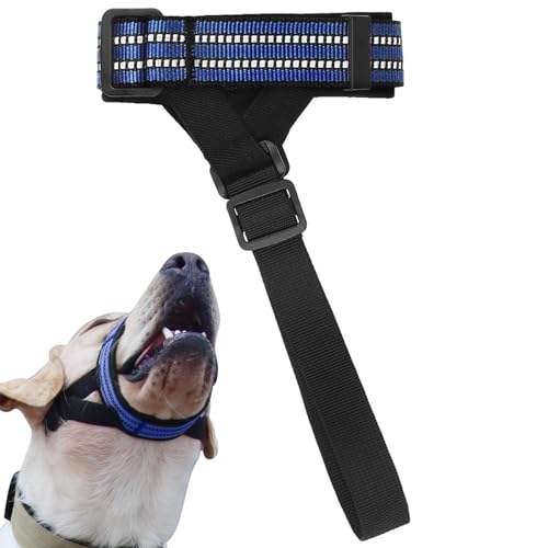 Maulkorbschutz für Hunde | Verhindern Sie Bellschutz-Maulkörbe mit verstellbarem Riemen | Hundebekleidungszubehör zum Spielen im Freien, Zuhause, Spazierengehen, Reisen, Fotografieren Visiblurry Maulkorbschutz für Hunde | Verhindern Sie Bellschutz-Maulkörbe mit verstellbarem Riemen | Hundebekleidungszubehör zum Spielen im Freien, Zuhause, Spazierengehen, Reisen, Fotografieren Visiblurry von Visiblurry