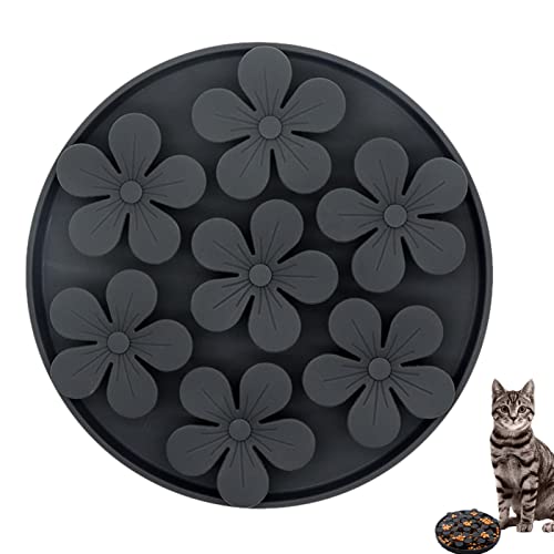 Visiblurry Leckmatte für Langsamfresser für Katzen - Fressmatte für Hunde & Katzen | Slow Feeder & rutschfestes Design, beruhigende Hundeleckerli-Matte für Hunde- und Katzentraining, perfekt Visiblurry Leckmatte für Langsamfresser für Katzen - Fressmatte für Hunde & Katzen | Slow Feeder & rutschfestes Design, beruhigende Hundeleckerli-Matte für Hunde- und Katzentraining, perfekt von Visiblurry