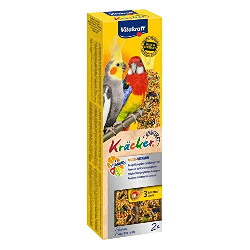 Krackers Multi Vitamine - pour Grandes Perruches - 180g Krackers Multi Vitamine - pour Grandes Perruches - 180g von Vitakraft