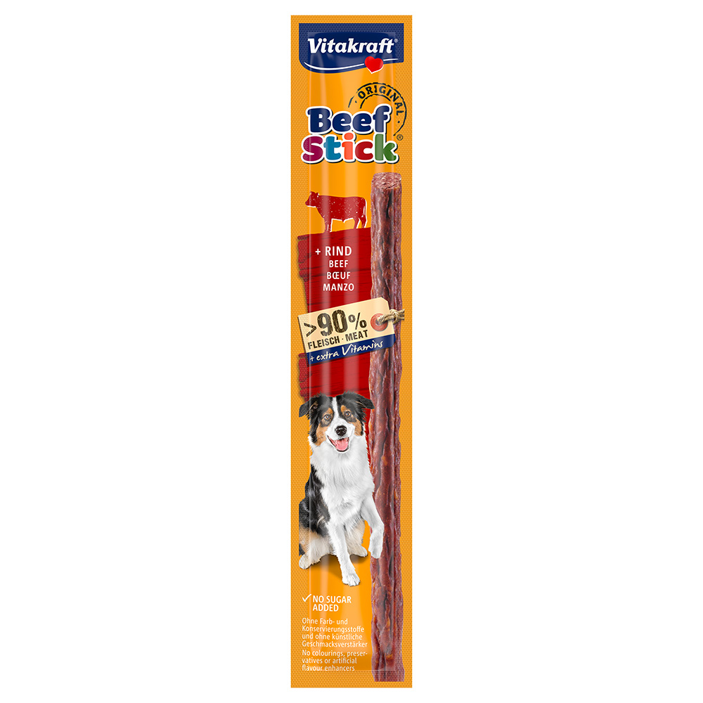 Sparpaket 50 x 12 g Vitakraft Beef-Stick® - Rind von Vitakraft