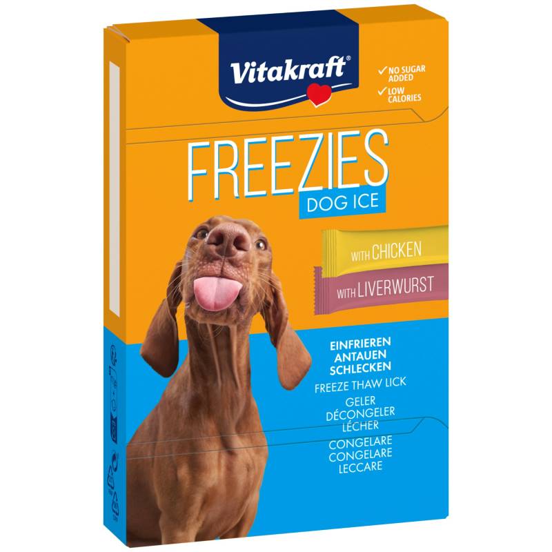 VITAKRAFT Freezies Hunde-Eis - Sparpaket: 10 x 20 g VITAKRAFT Freezies Hunde-Eis - Sparpaket: 10 x 20 g von Vitakraft