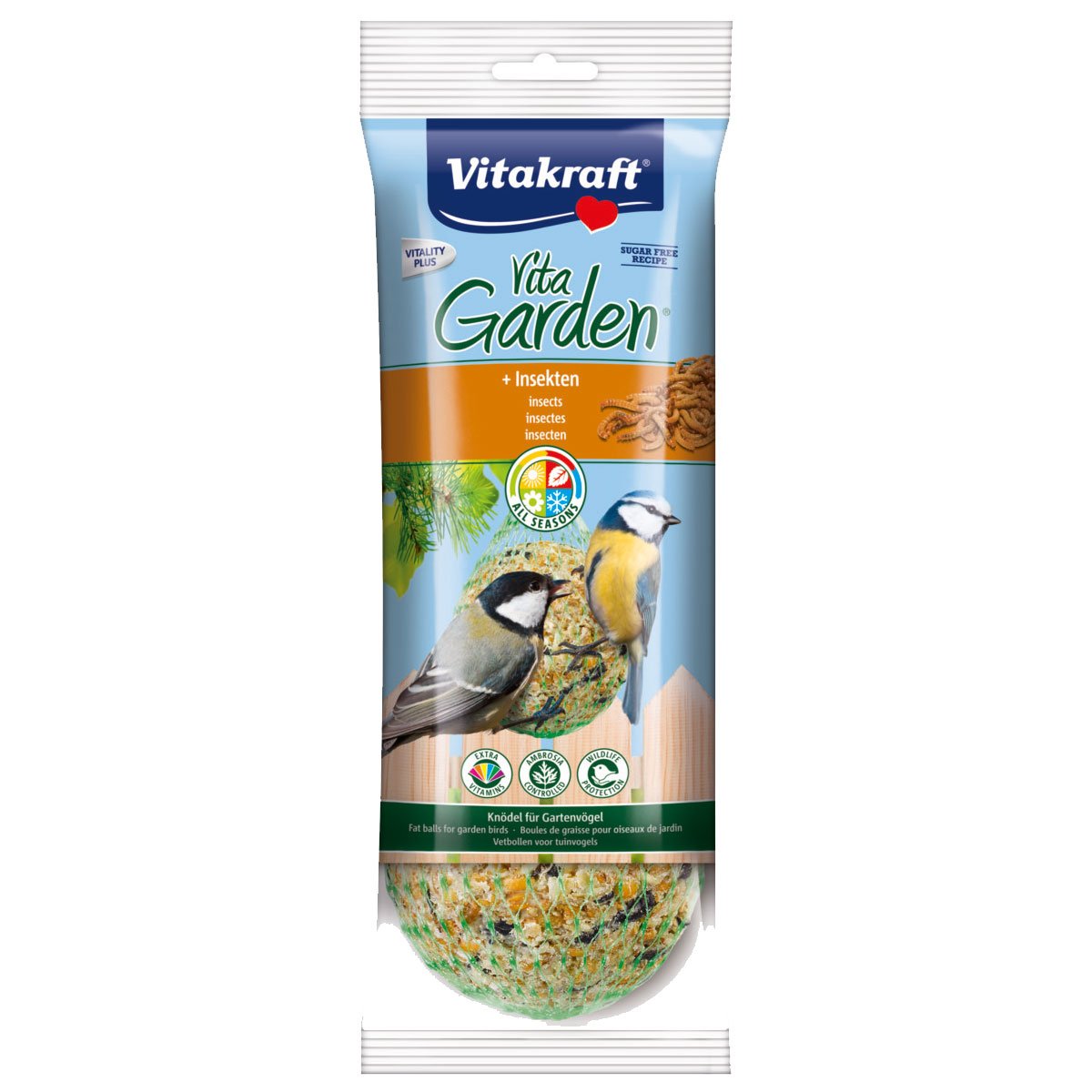 Vita Garden® Knödel mit Insekten 4 Stück von Vitakraft
