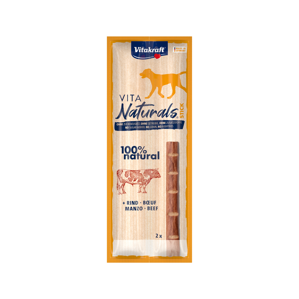 Vita naturals Hundestick - Rind - 2 Stück Vita naturals Hundestick - Rind - 2 Stück von Vitakraft