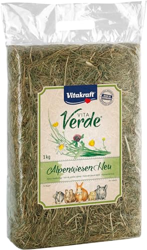 Vitakraft Alpen-Wiesenheu für alle Nager, gepresst, 1kg von Vitakraft