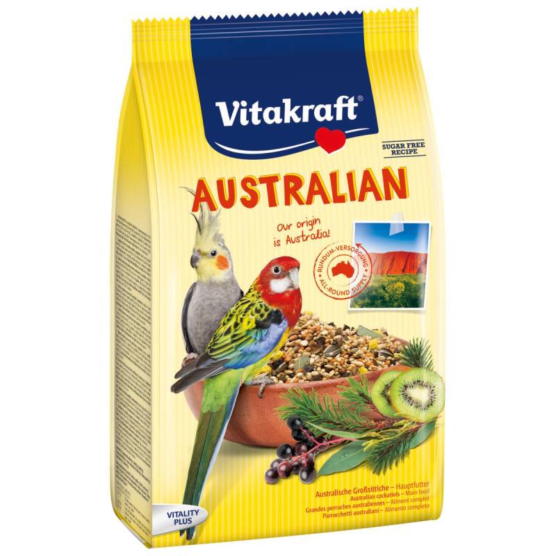 Vitakraft Australian Haupfutter für Australische Großsittiche 750g von Vitakraft