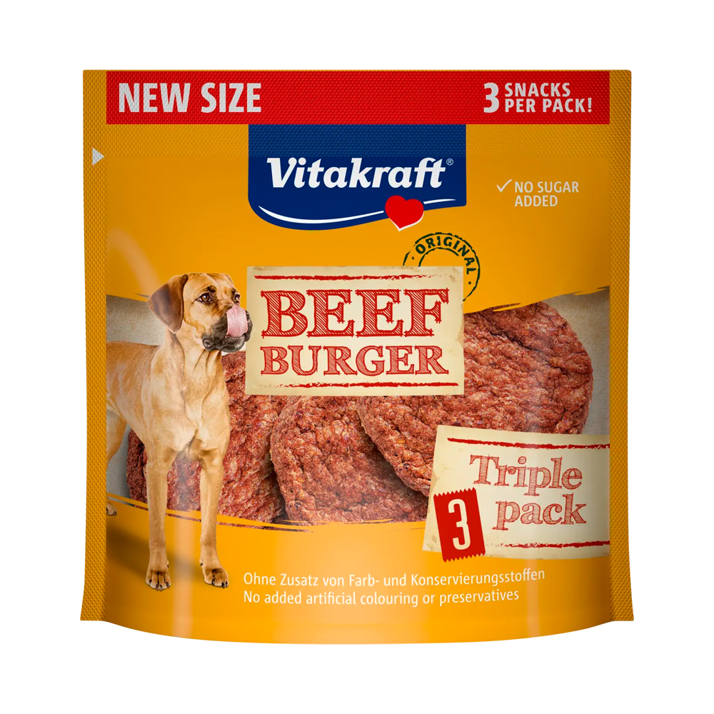 Vitakraft Beef Burger - 3 Stück Vitakraft Beef Burger - 3 Stück von Vitakraft