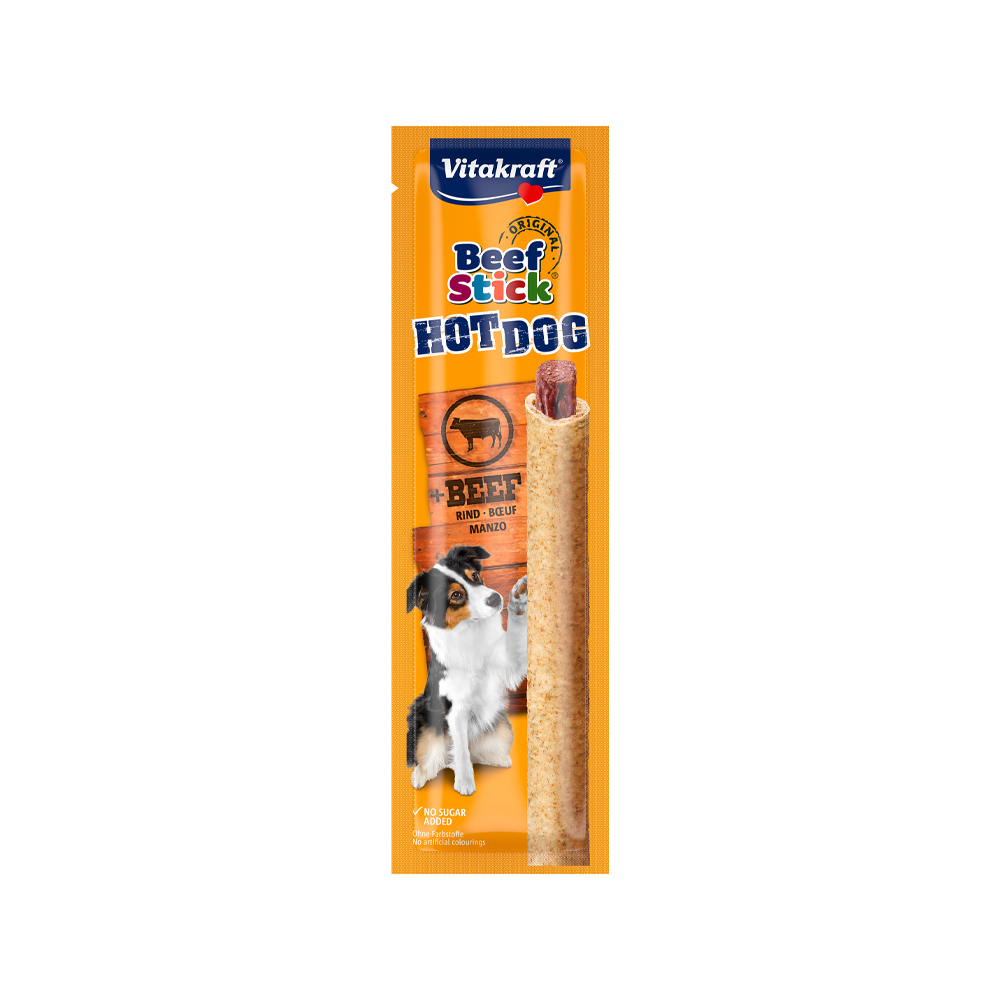 Vitakraft Beef Stick - Hot Dog - 30 g Vitakraft Beef Stick - Hot Dog - 30 g von Vitakraft