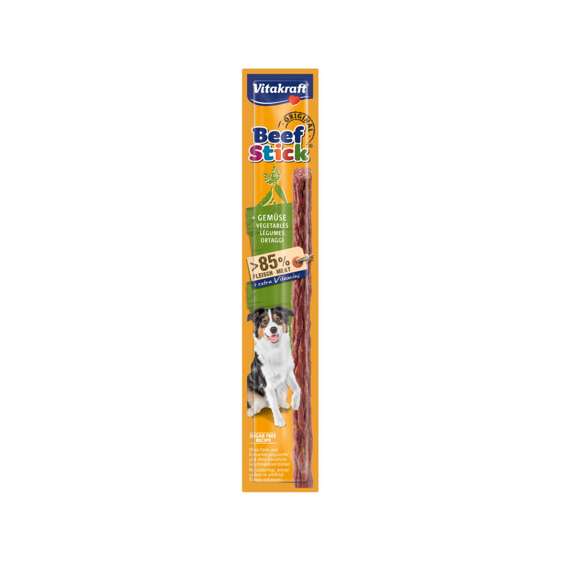 Vitakraft Beef Stick Original Gemüse - 16 + 5 gratis Vitakraft Beef Stick Original Gemüse - 16 + 5 gratis von Vitakraft