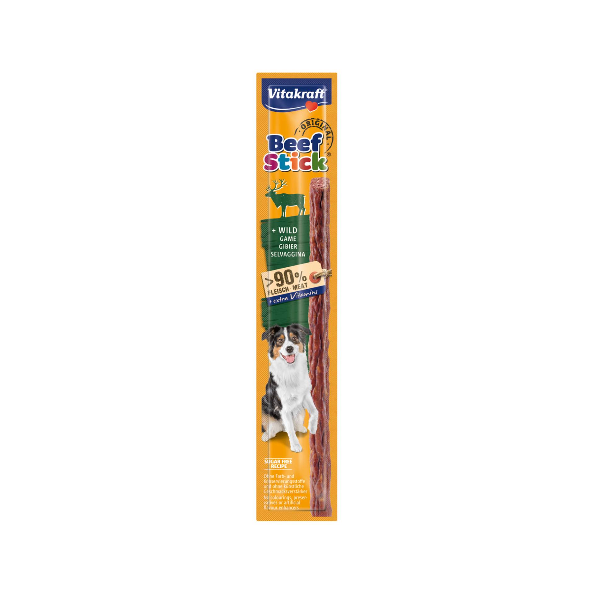 Vitakraft Beef Stick - Original Wild - 1 Stück Vitakraft Beef Stick - Original Wild - 1 Stück von Vitakraft