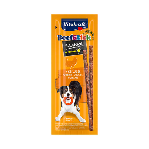 Vitakraft Beef Stick School Geflügel - 10 Stück Vitakraft Beef Stick School Geflügel - 10 Stück von Vitakraft