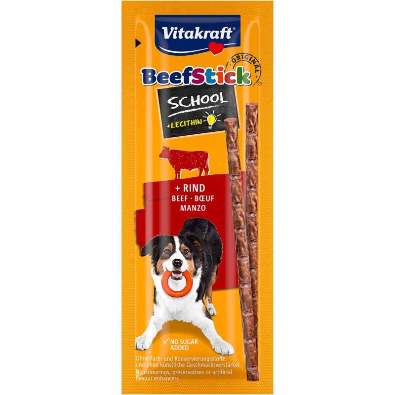 Vitakraft Beef Stick School Rind 4x10 Stück von Vitakraft