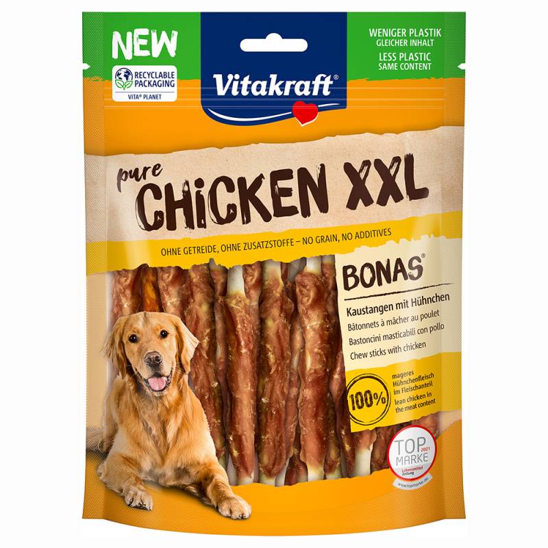 Vitakraft Bonas Chicken XXL - Sparpaket: 4 x 200 g von Vitakraft