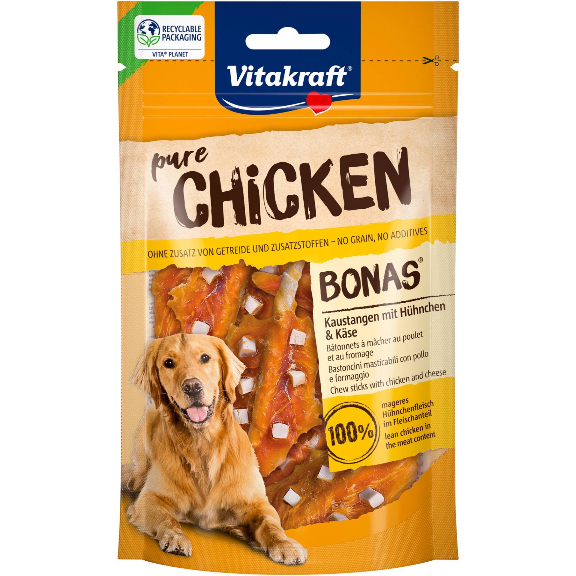 Vitakraft Bonas Huhn & Käse - 80 g von Vitakraft