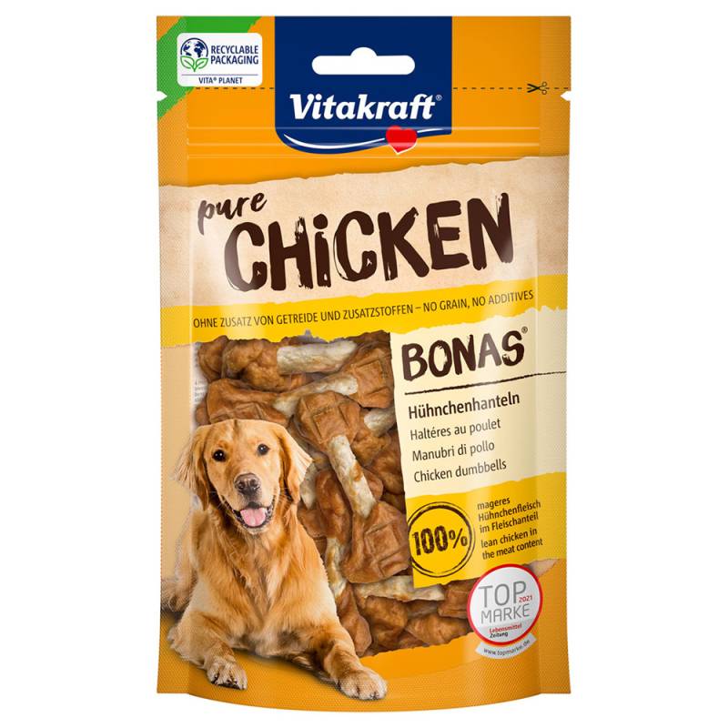 Vitakraft CHICKEN Hühnchenhanteln - Sparpaket: 6 x 80 g Vitakraft CHICKEN Hühnchenhanteln - Sparpaket: 6 x 80 g von Vitakraft