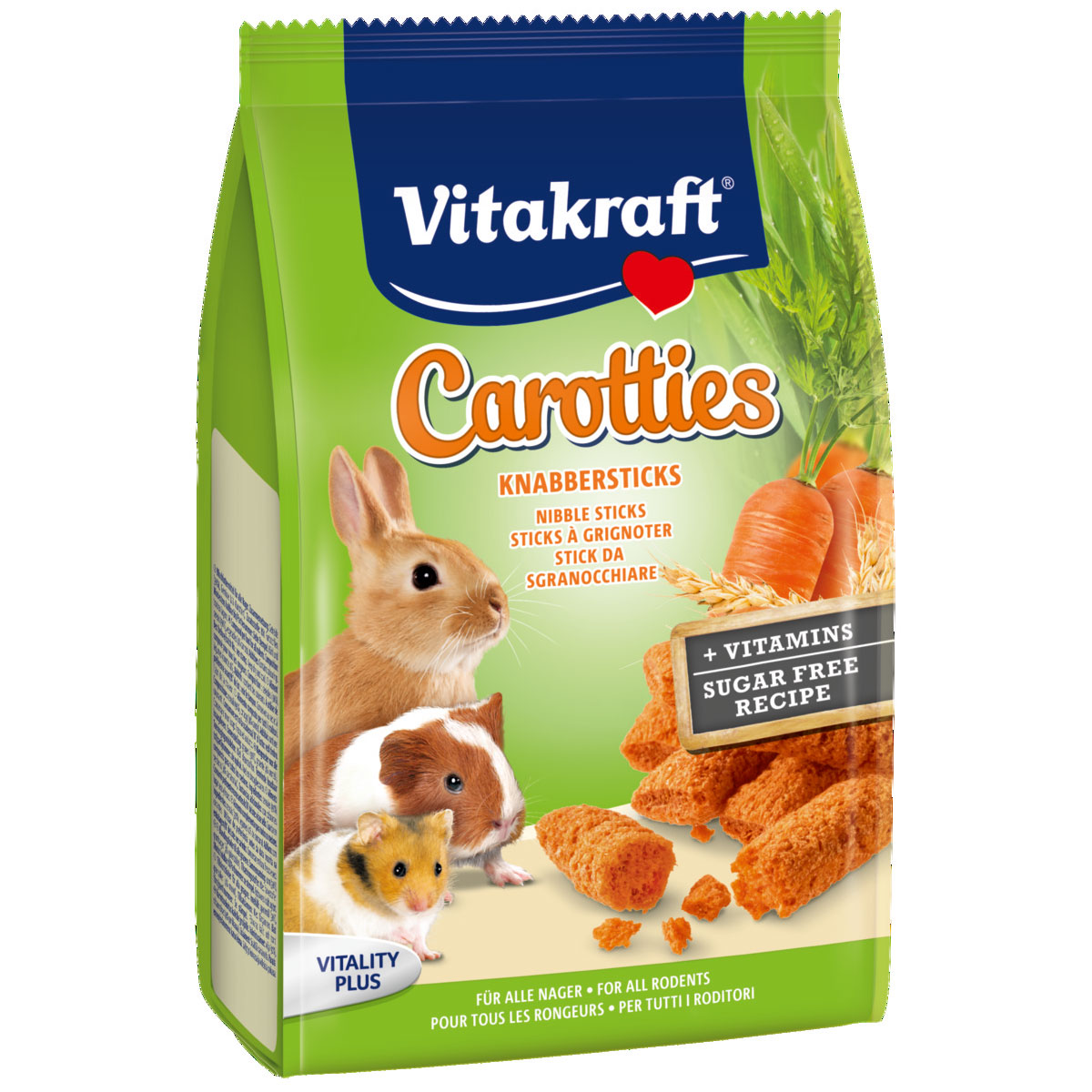 Vitakraft Carotties für alle Nager 2x50g von Vitakraft