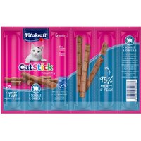 Vitakraft Cat-Stick 10x6 Stück Scholle und Omega 3 von Vitakraft