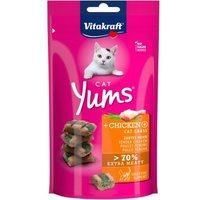 Vitakraft Cat Yums Huhn und Katzengras 9x40 g von Vitakraft