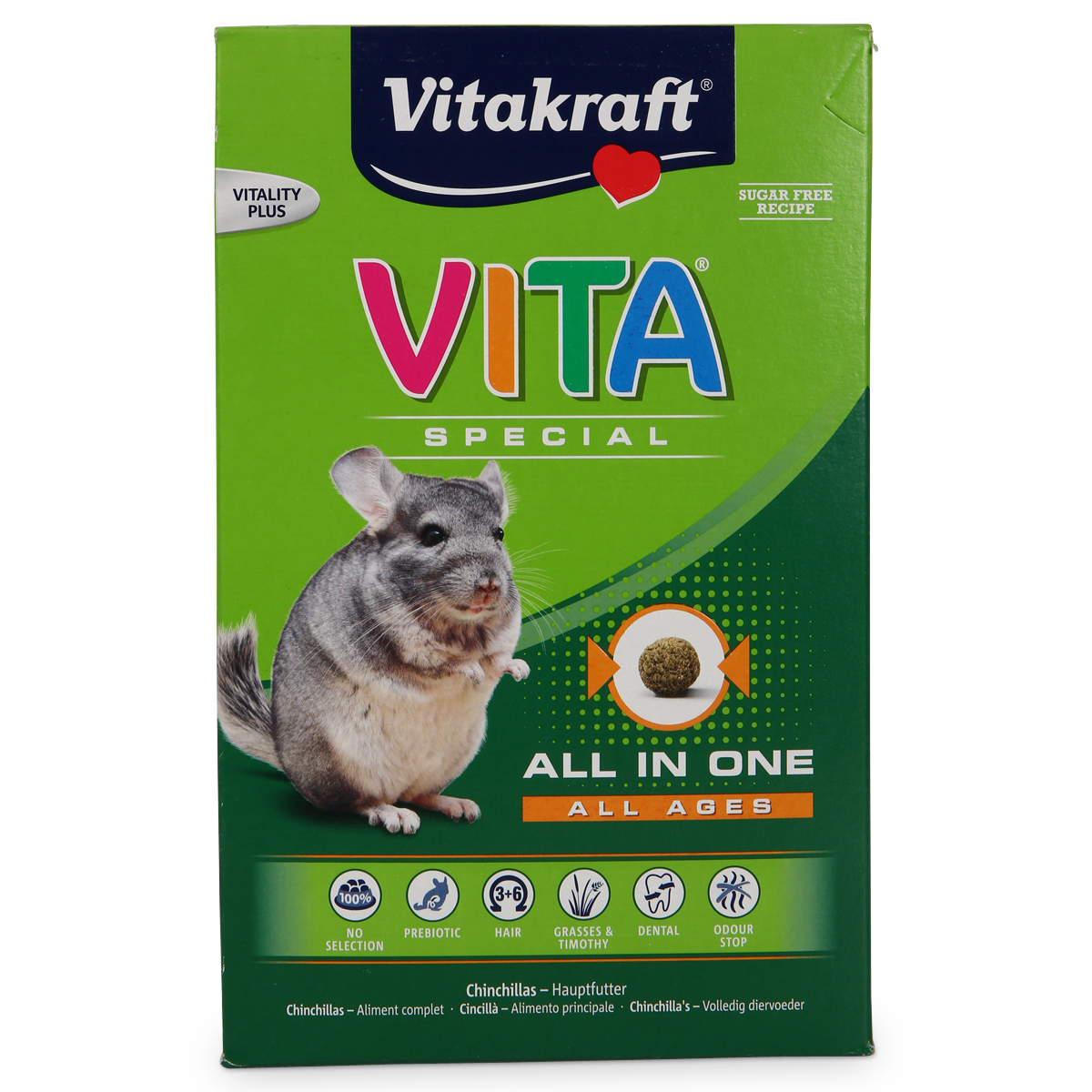 Vitakraft Chinchilla Vita Special All Ages 600g Vitakraft Chinchilla Vita Special All Ages 600g von Vitakraft