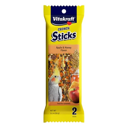 Vitakraft Cockatiel Treat Sticks - Apple and Honey - 3.5oz von Vitakraft