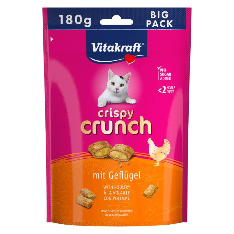 Vitakraft Crispy Crunch mit Geflügel - 180 g von Vitakraft