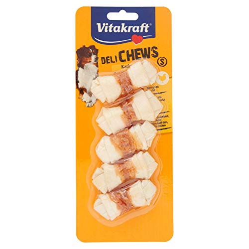 Vitakraft DeliChews, Hunde Kauknoten Huhn,S,5St, 1x 70g von Vitakraft