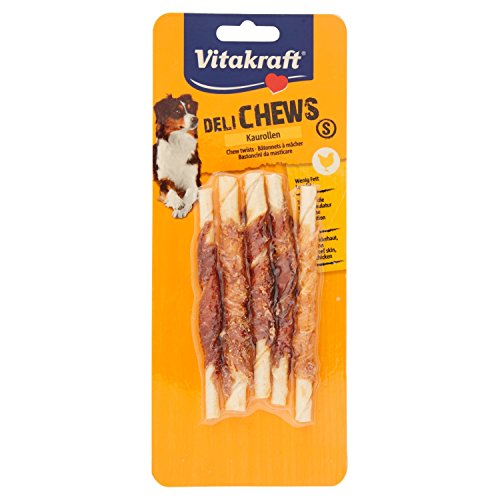 Vitakraft DeliChews, Hunde Kaurolle Huhn,S, 1x 5 St, 55 g (1er Pack) von Vitakraft