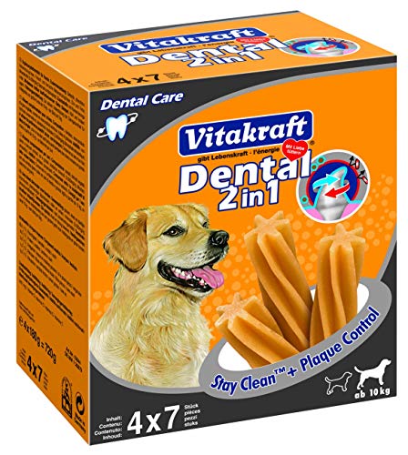 Multipack Dental 3 in 1 M P/4 – 4 Boxen mit 16 Stäbchen von Vitakraft